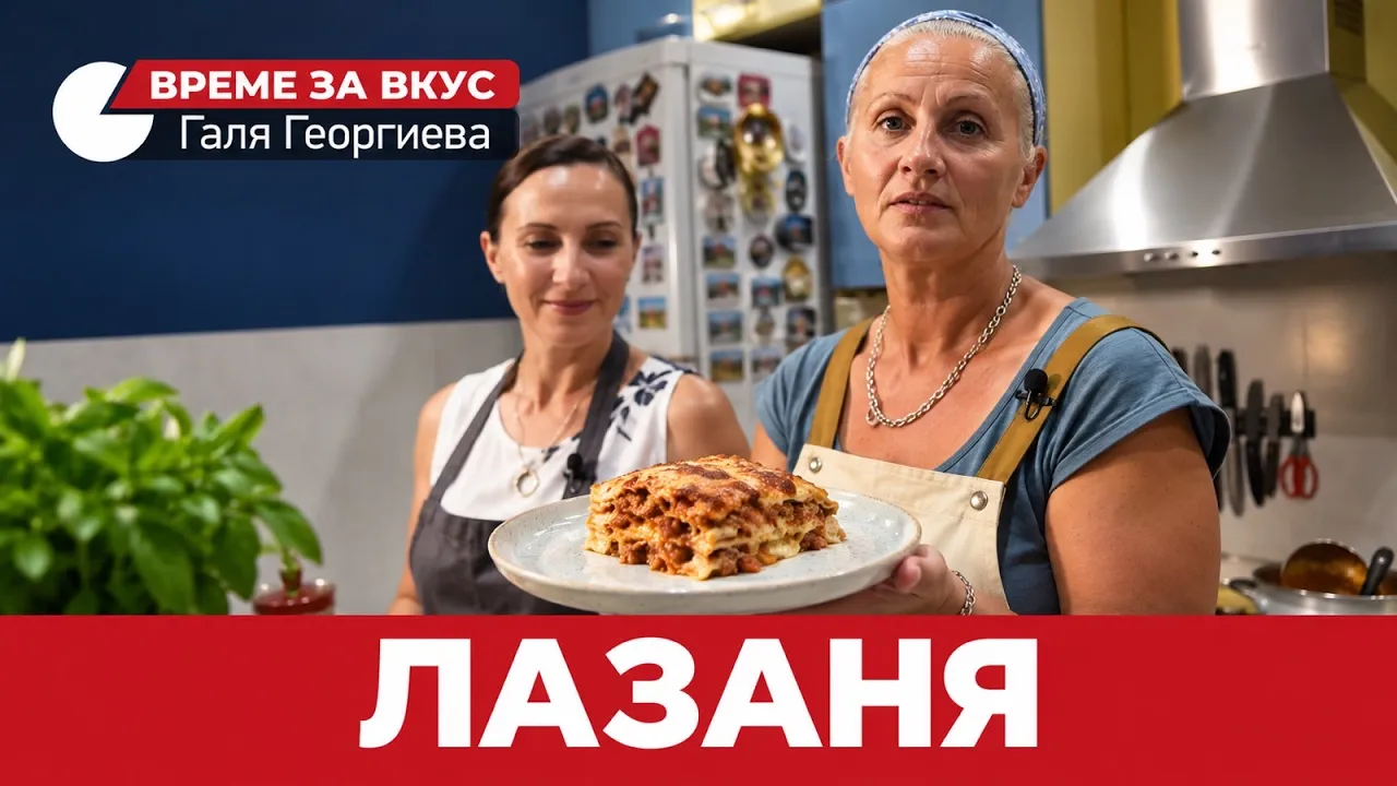 ВРЕМЕ ЗА ВКУС (ЕП. 03) ЛАЗАНЯ И СОС БОЛОНЕЗЕ.